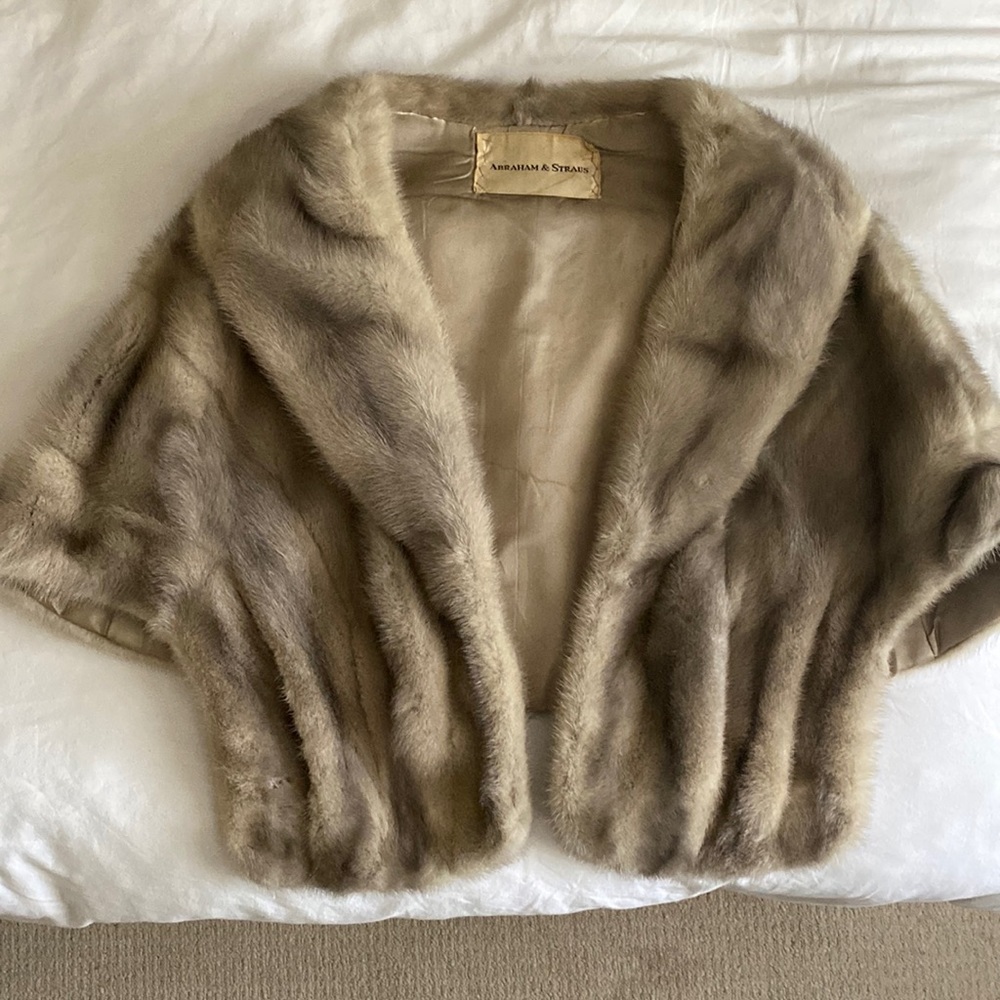 Vintage Abraham & Straus Mink Stole